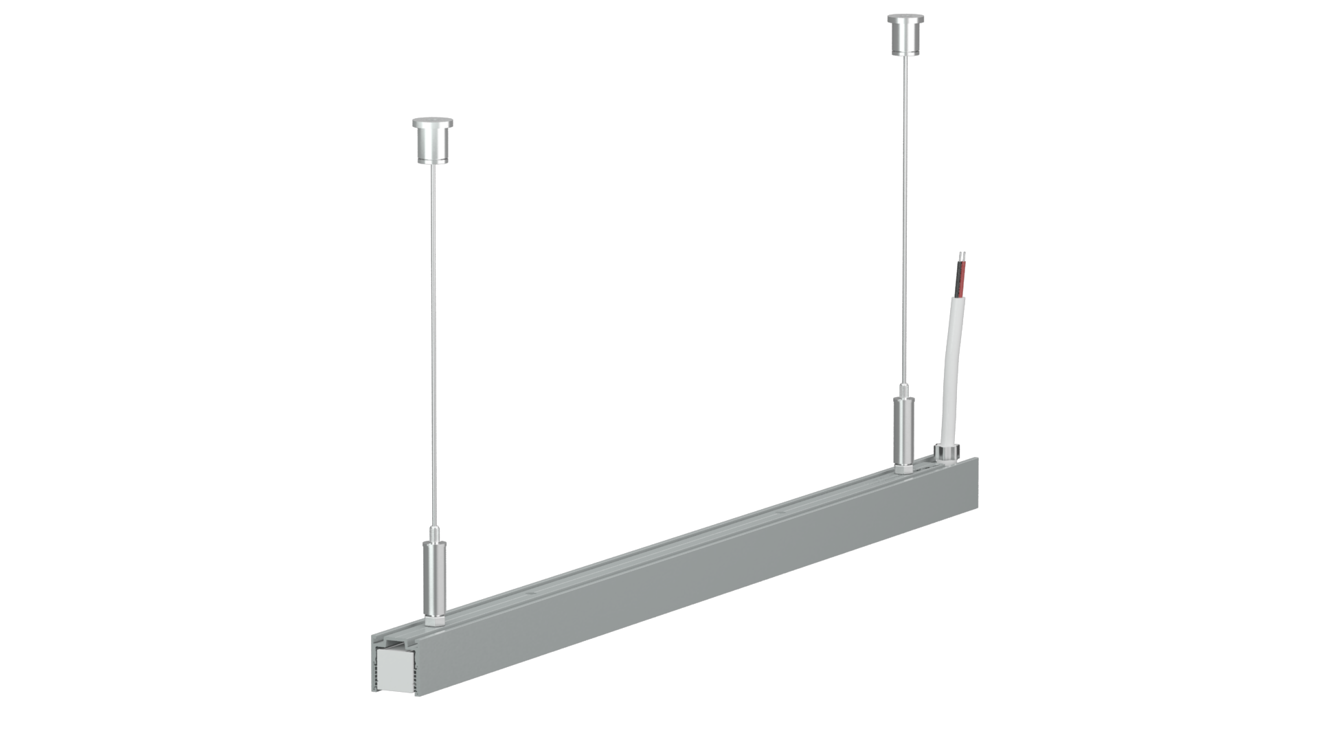 Suspended Raceway Aluminium Profile – product view