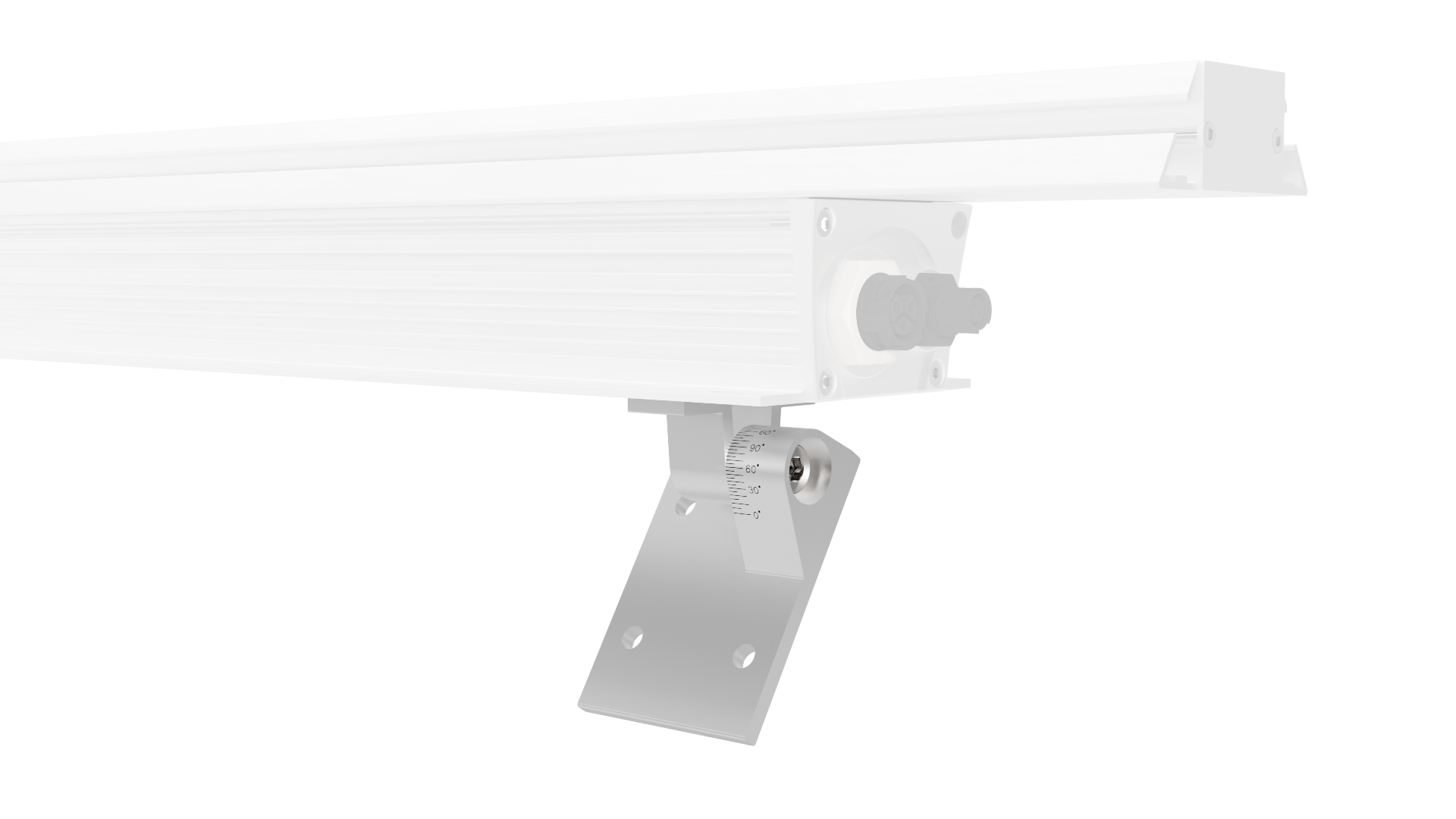 120º Swivel Unistrut Mount – Front